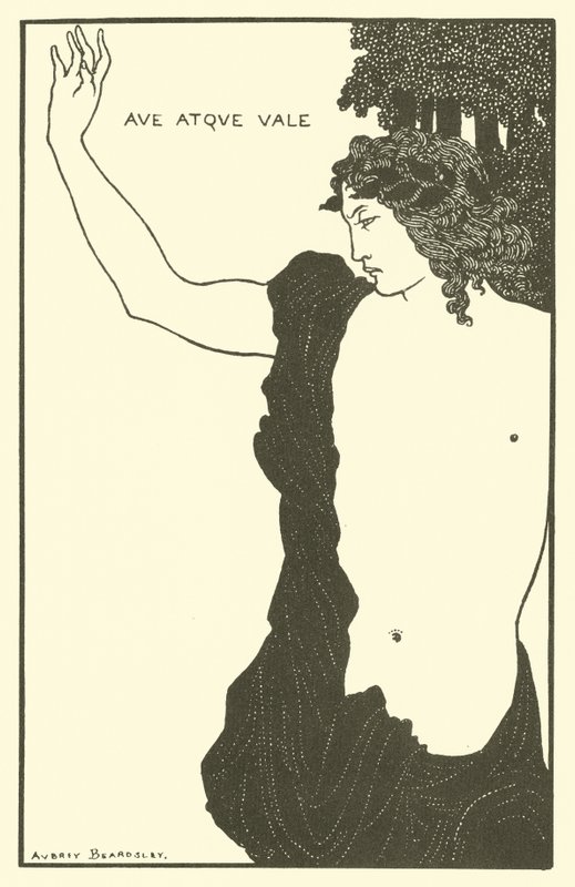 Ave atque Vale by Aubrey Beardsley