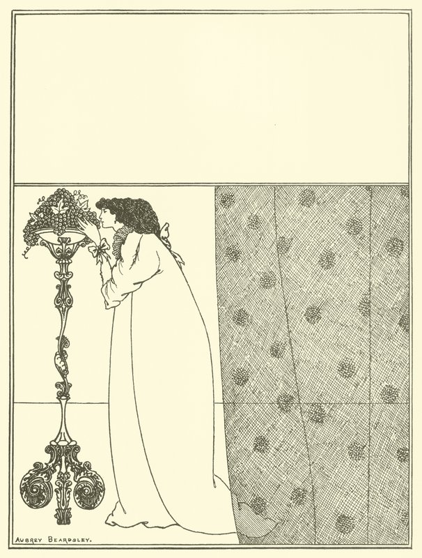 Cover Design, The Savoy by Aubrey Beardsley