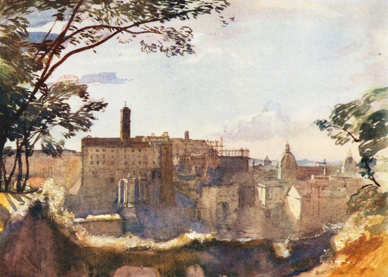 Rome: The Capitol from the Palatine by Aubrey Waterfield