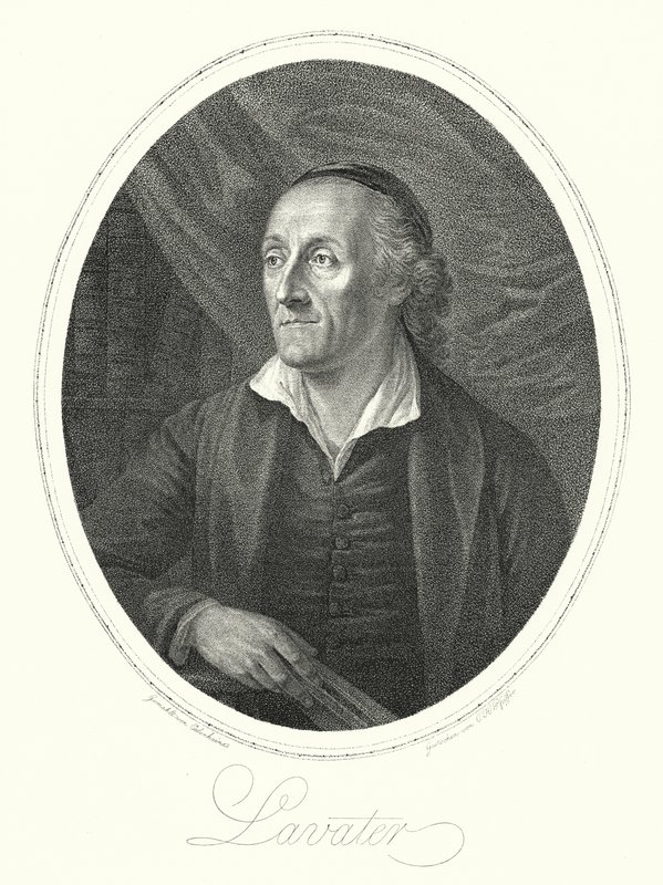 Johann Kaspar Lavater, Swiss theologian, author and physiognomist by August Friedrich Oelenhainz