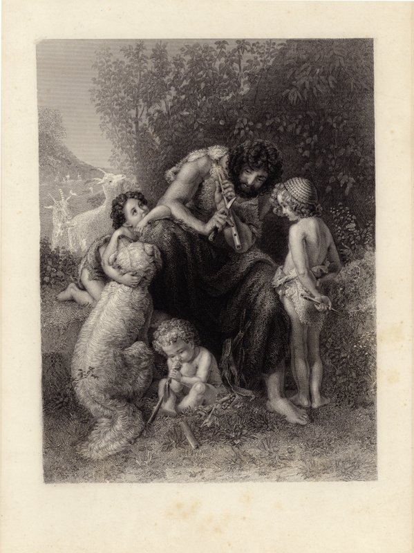 Jubal the father of instrumental music by August Karl Friedrich von Kloeber