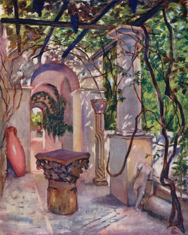 Villa Munthe, Anacapri by Augustine Fitzgerald
