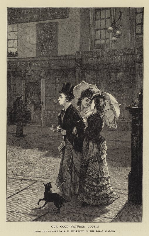 Our Good-Natured Cousin by Augustus Edward Mulready