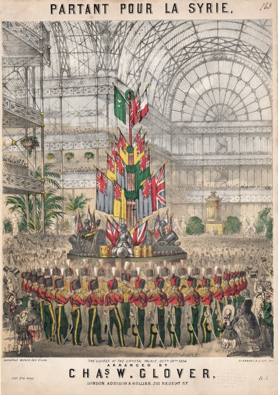 Leaving for Syria. Crystal Palace, 28 October 1854 by Augustus Butler