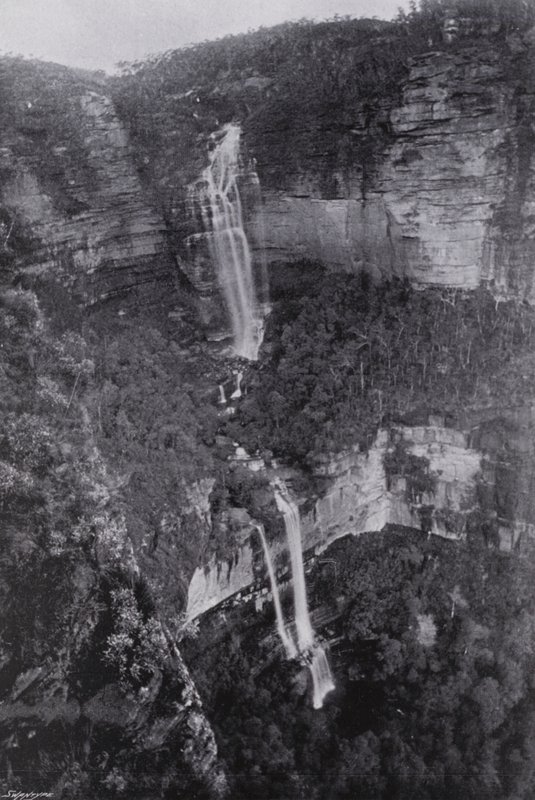 New South Wales: Wentworth Falls by Australian Photographer