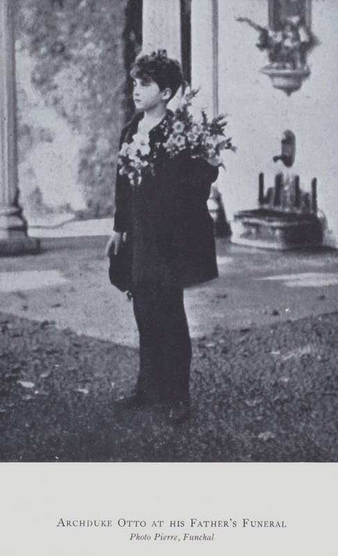 Archduke Otto of Austria at his father