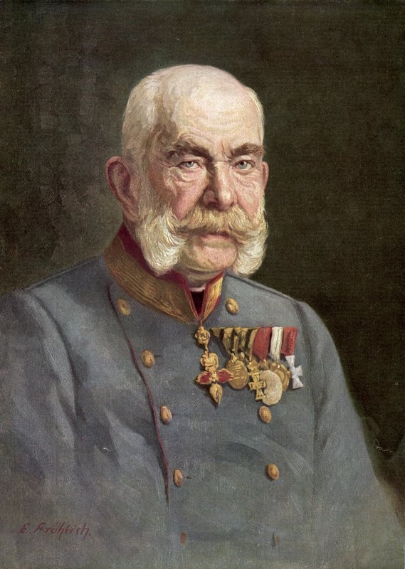 Franz Joseph I, Emperor of Austria by Austrian School