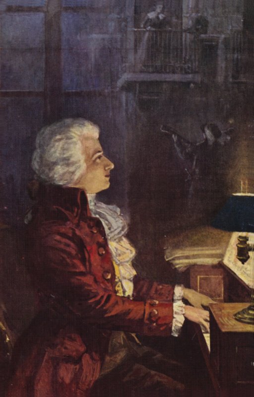 Portrait of Wolfgang Amadeus Mozart by Austrian School