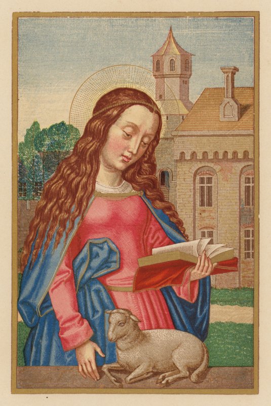 Saint Agnes by Austrian School