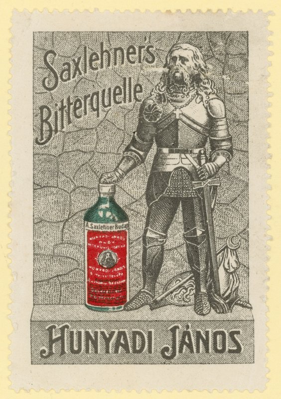 Saxlehners Bitterquelle mineral water by Austrian School