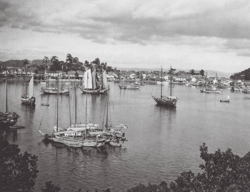Japan: Tomo, Harbour on the Inland Sea by Axel von Graefe
