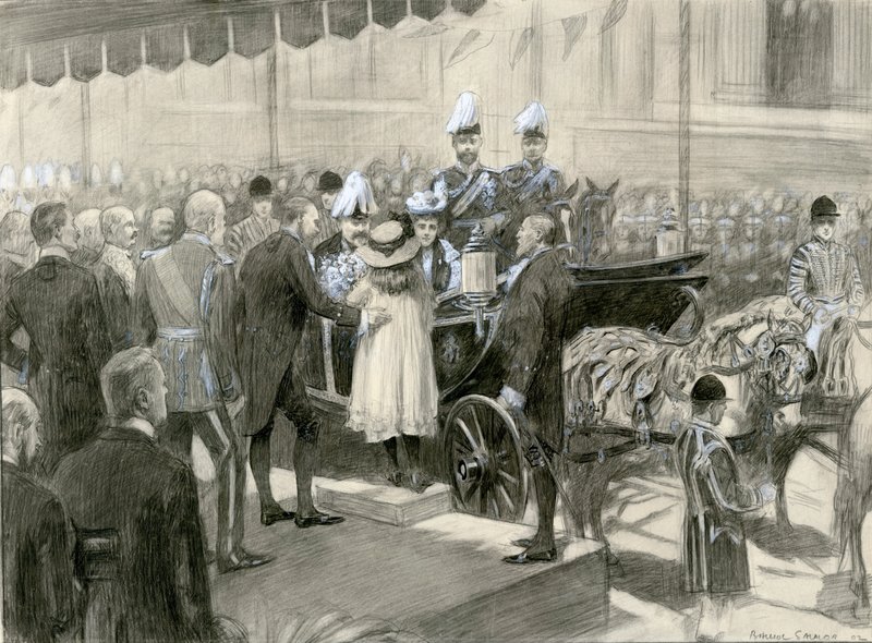 King Edward VII and Queen Alexandra - London County Council