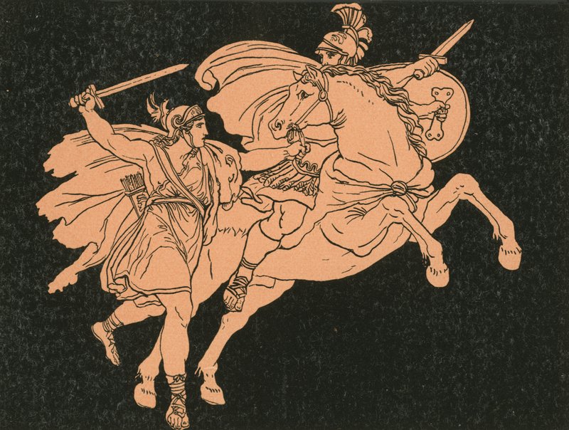 Camilla and the Son of Aunus by Bartolomeo Pinelli