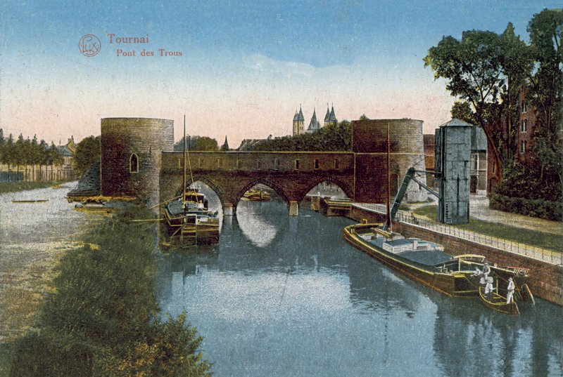 Tournai: Pont des Trous by Belgian Photographer