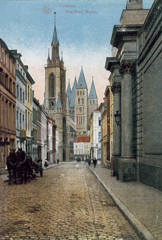 Tournai: Rue Saint Martin by Belgian Photographer