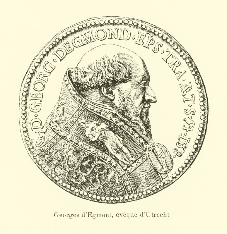 George van Egmond, Bishop of Utrecht by Belgian School