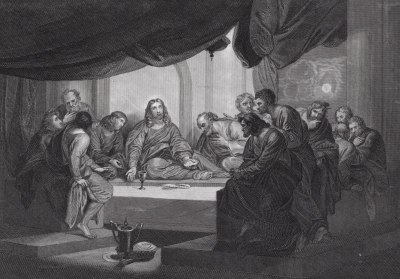 The Last Supper by Benjamin (after) West