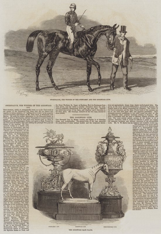 Sweetsauce, the Winner of the Goodwood Cup by Benjamin Herring