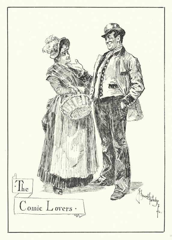 The Comic Lovers by Bernard (after) Partridge