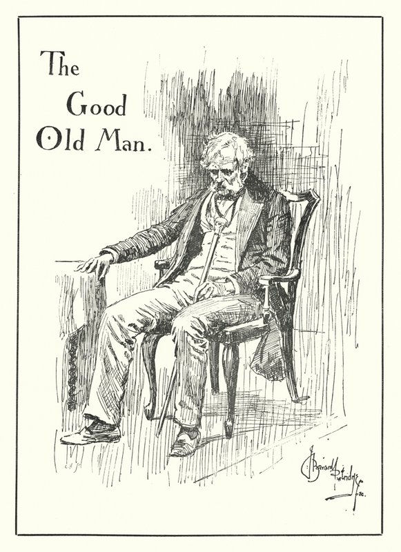 The Good Old Man by Bernard (after) Partridge