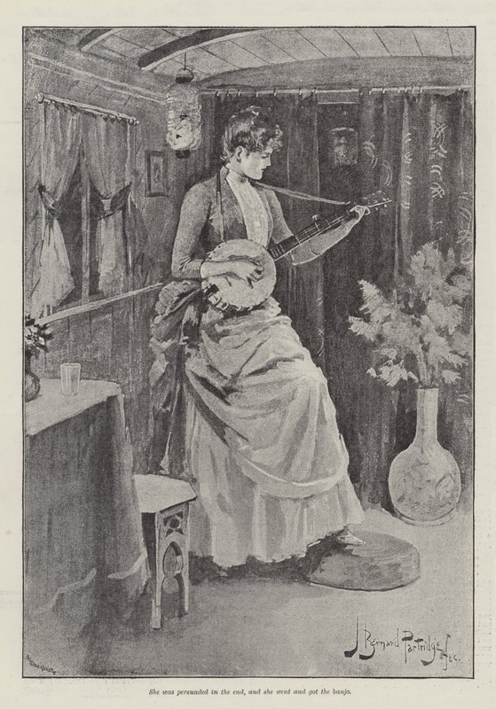 The Strange Adventures of a House-Boat, by William Black by Bernard Partridge