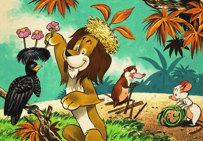 Leo the Friendly Lion by Bert Felstead