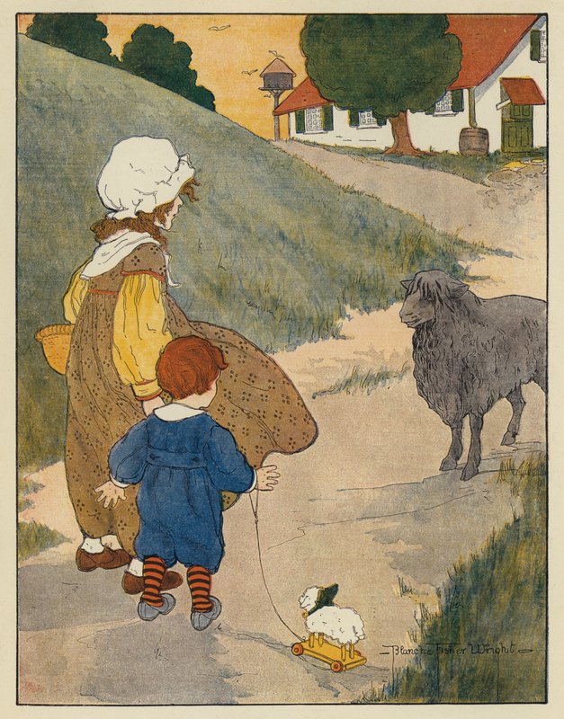 Baa, Baa, Black Sheep by Blanche Fisher Wright