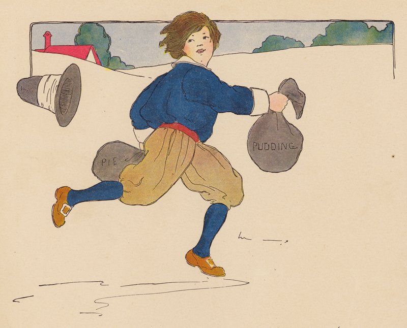 Nursery Rhyme: Georgy Porgy by Blanche Fisher Wright