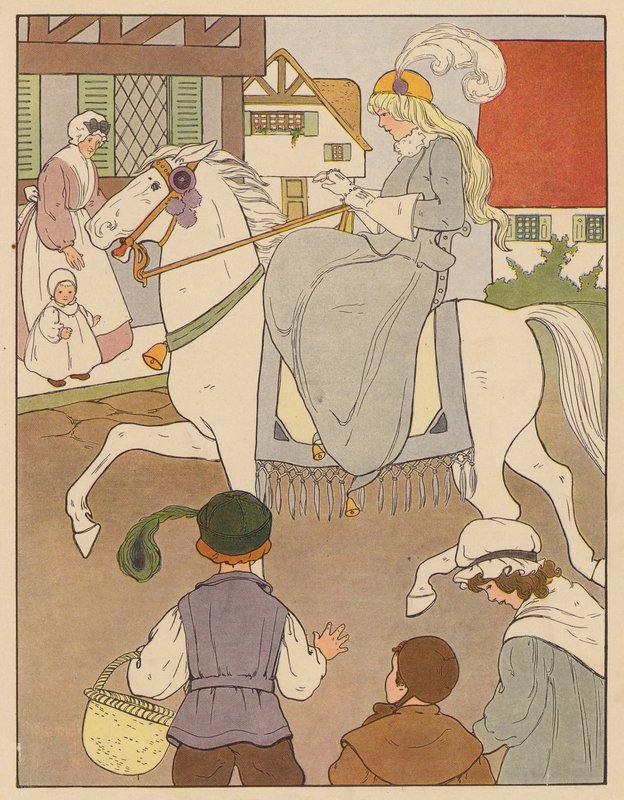 Nursery Rhyme: Ride a Cock-Horse to Banbury Cross by Blanche Fisher Wright