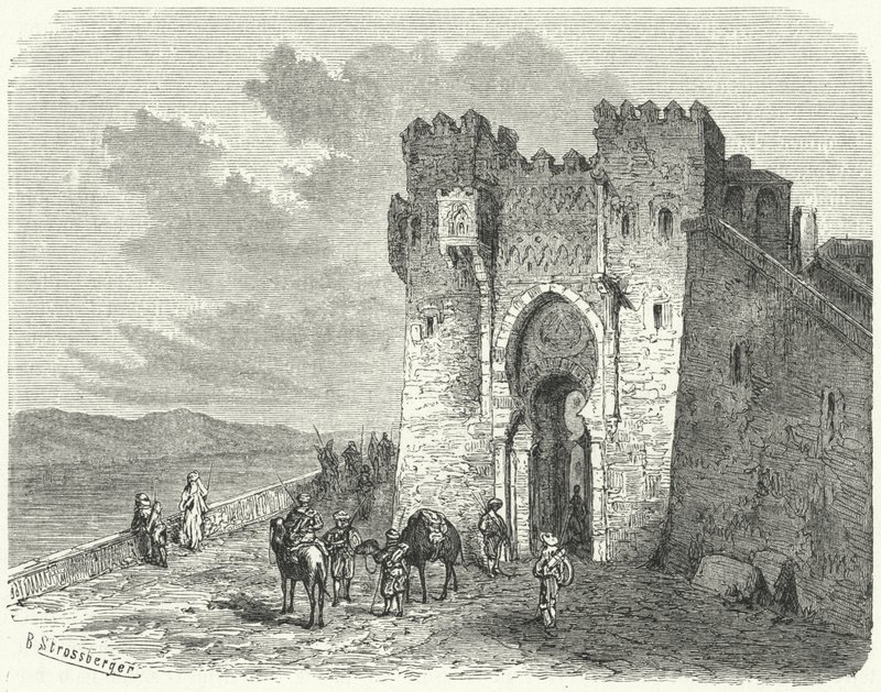 The Puerta del Sol in Toledo by Bruno Heinrich Strassberger