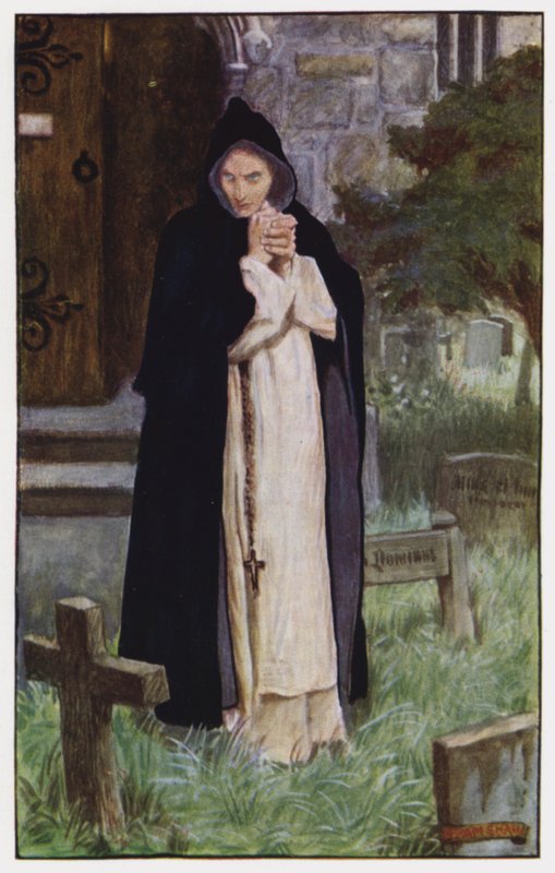Illustration for The Cloister and The Hearth by Charles Reade by Byam (after) Shaw
