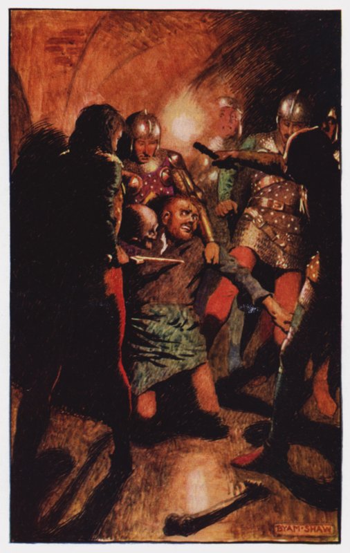 Illustration for The Cloister and The Hearth by Charles Reade by Byam (after) Shaw