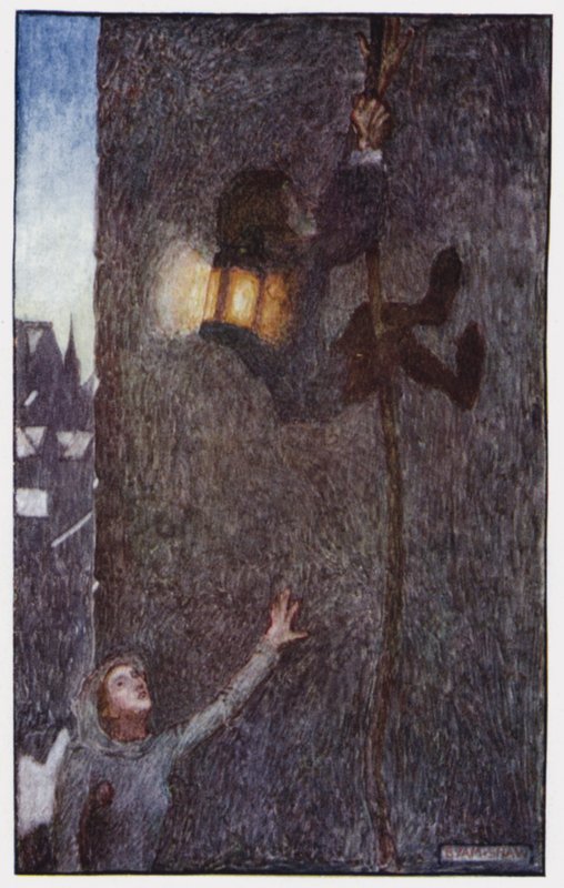 Illustration for The Cloister and The Hearth by Charles Reade by Byam (after) Shaw