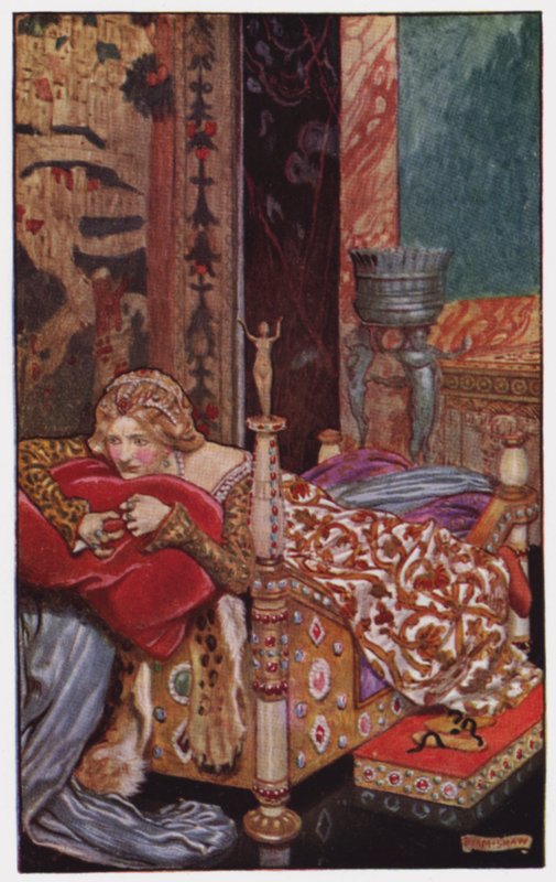 Illustration for The Cloister and The Hearth by Charles Reade by Byam (after) Shaw