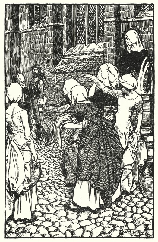 Illustration for The Cloister and The Hearth by Charles Reade by Byam (after) Shaw