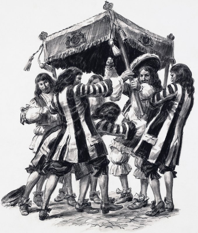 Coronation of Charles II by C.L. Doughty