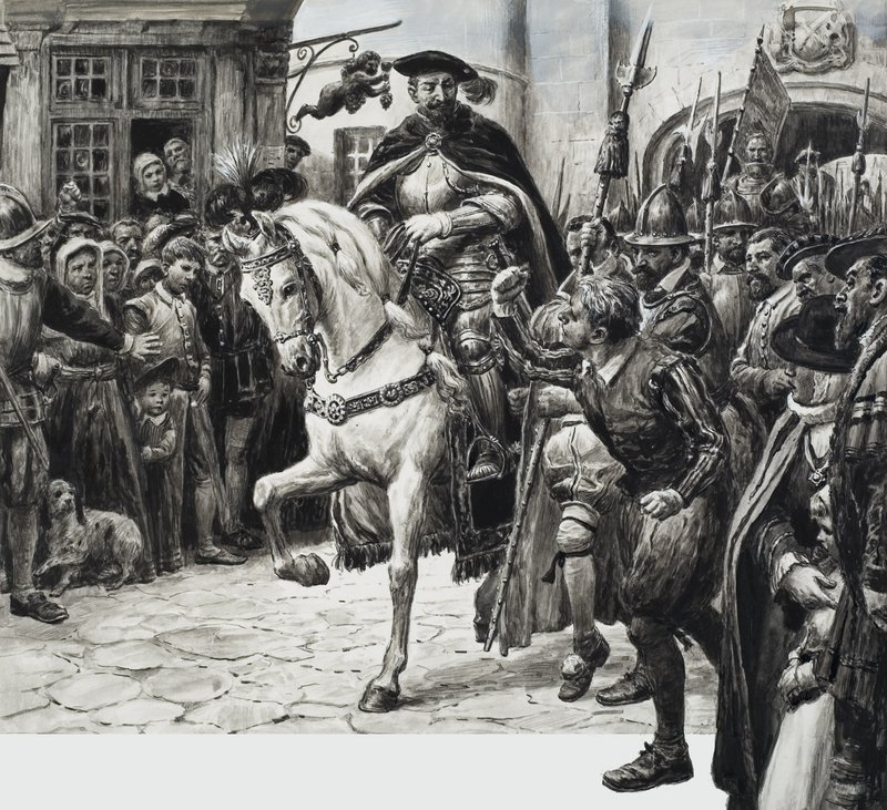 John Dudley, Duke of Northumberland by C.L. Doughty