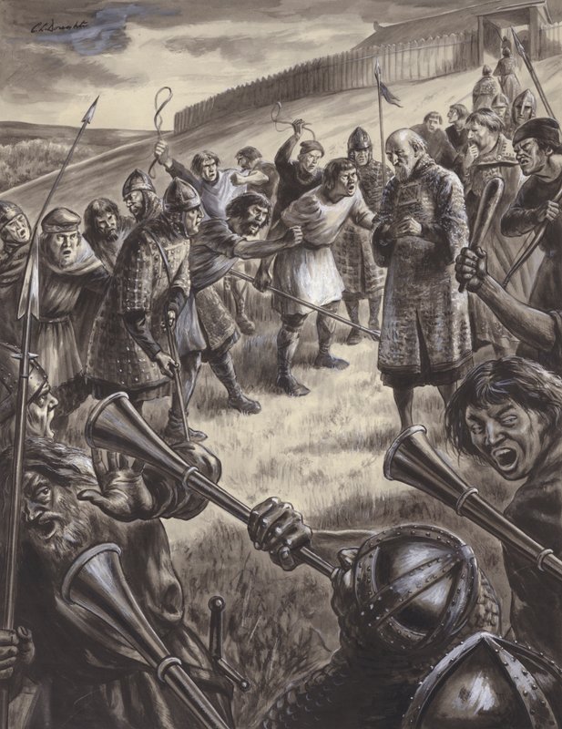 Unidentified historical scene by C.L. Doughty