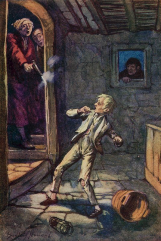 Illustration for Oliver Twist by Charles Dickens by C. Dudley (after) Tennant