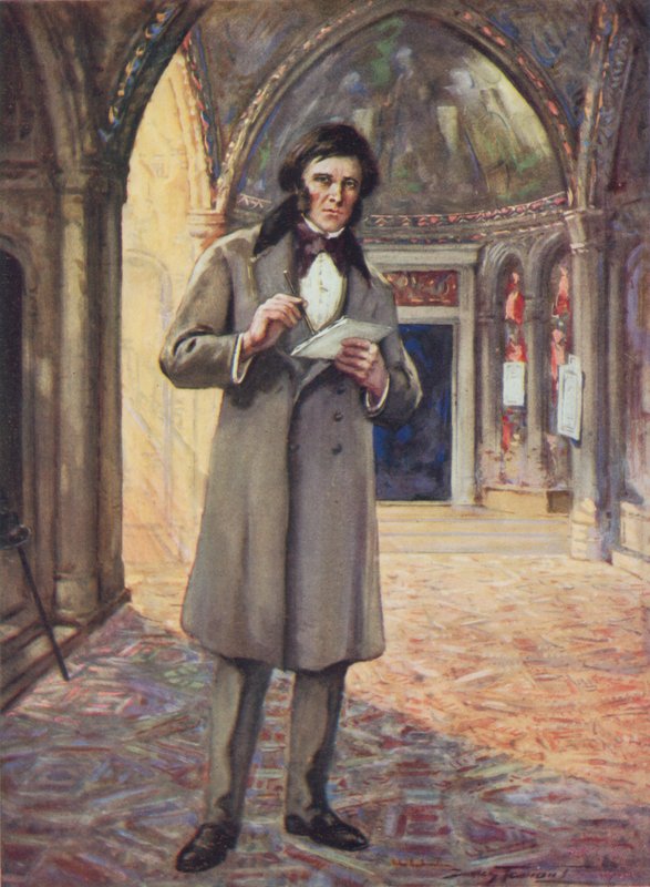 John Ruskin in Venice by C. Dudley Tennant
