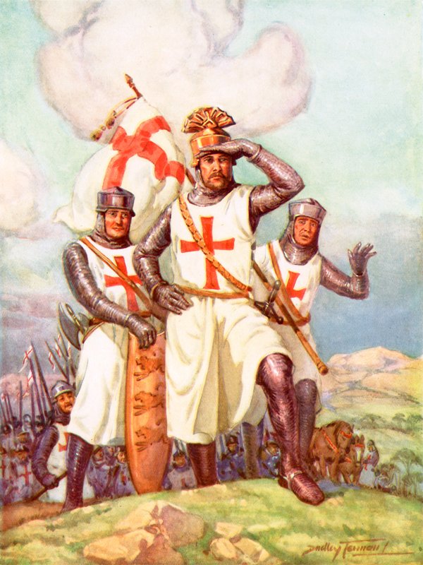 The Lion Hearted King in the Holy Land by C. Dudley Tennant