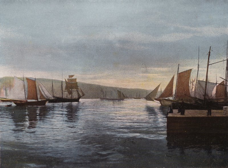 A Misty Morning in the Harbour, St John