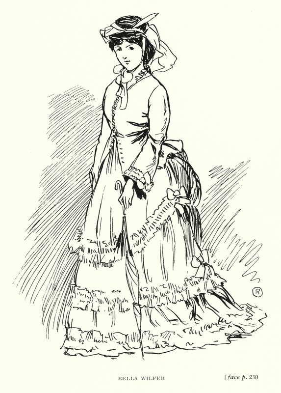 Dickens character: Bella Wilfer by Captain Edward Henry Handley Read