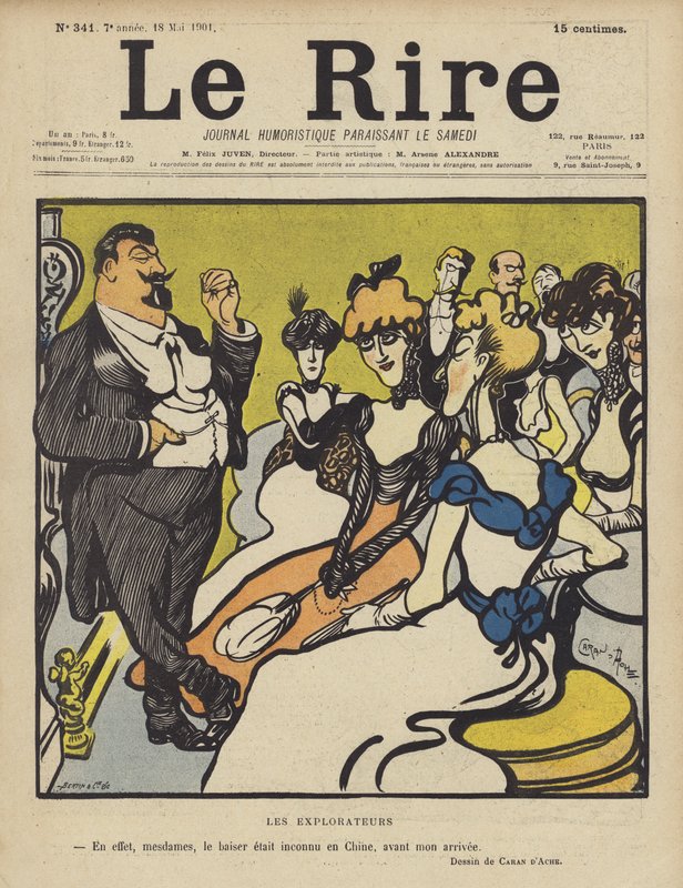 Illustration for Le Rire by Caran d Ache