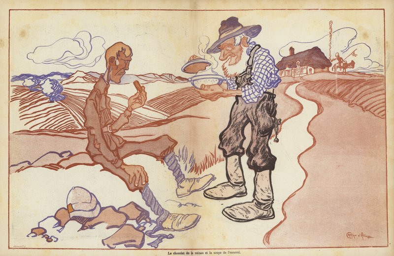 Illustration for Le Rire by Caran d Ache