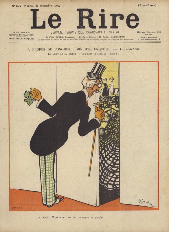 Illustration for Le Rire by Caran d Ache