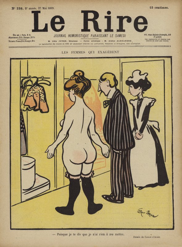 Illustration for Le Rire by Caran d Ache