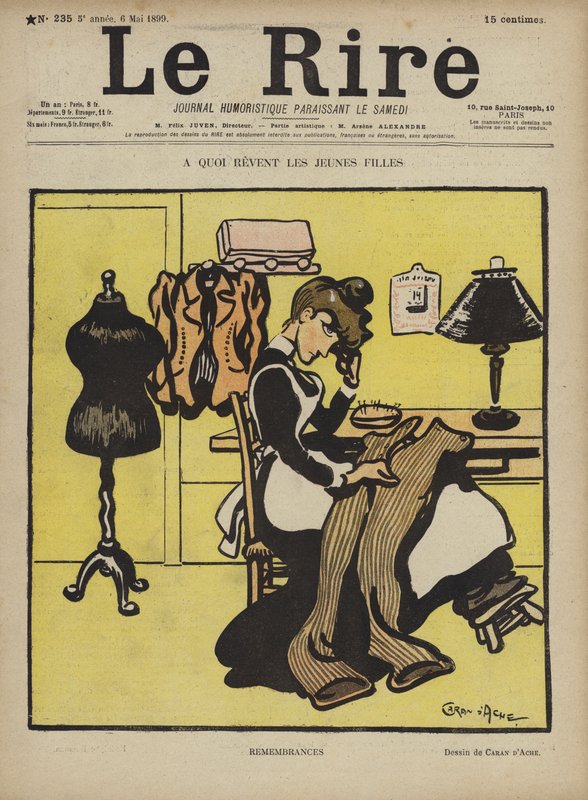 Illustration for Le Rire by Caran d Ache