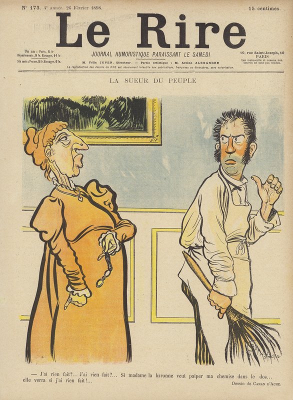 Illustration for Le Rire by Caran d Ache
