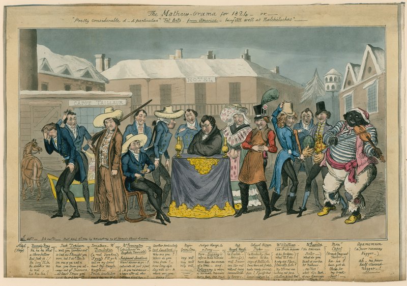 The Mathew-Orama for 1824 by Carl Georg Adolph Hasenpflug